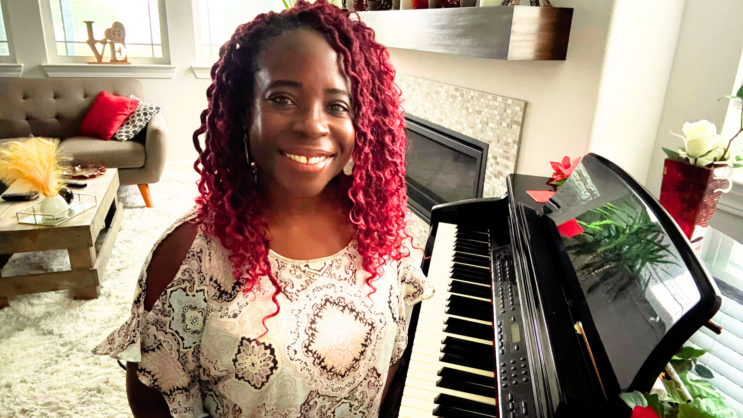 demetria zinga on piano demetria zinga on piano
